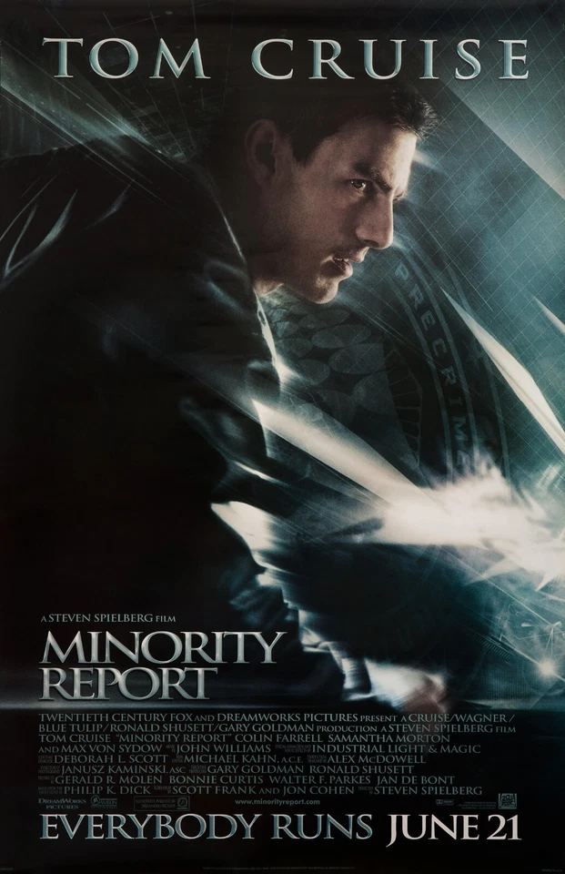 Minority Report movie poster - 11" x 17" - Tom Cruise - main style