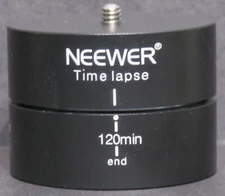 Neewer Time Lapse 120 Minute Timer Tri360° Rotating Panning Panoramic Time Lapse