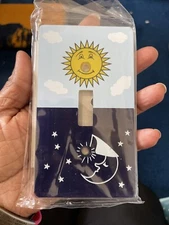 Factory Direct Craft Box of 12 Glow-in-The-Dark Celestial Sun Moon Light Switch