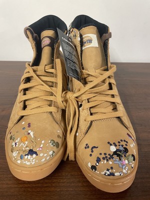 CONVERSE X BANDULU PRO LEATHER MID Flux/Gum Light Hone/Brown 169908C Men s 9 NWO