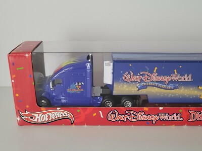 Hot Wheels Disney Parks トレーラー 2008 Hot Wheels - Walt Disney World Disneyland Semi Tractor