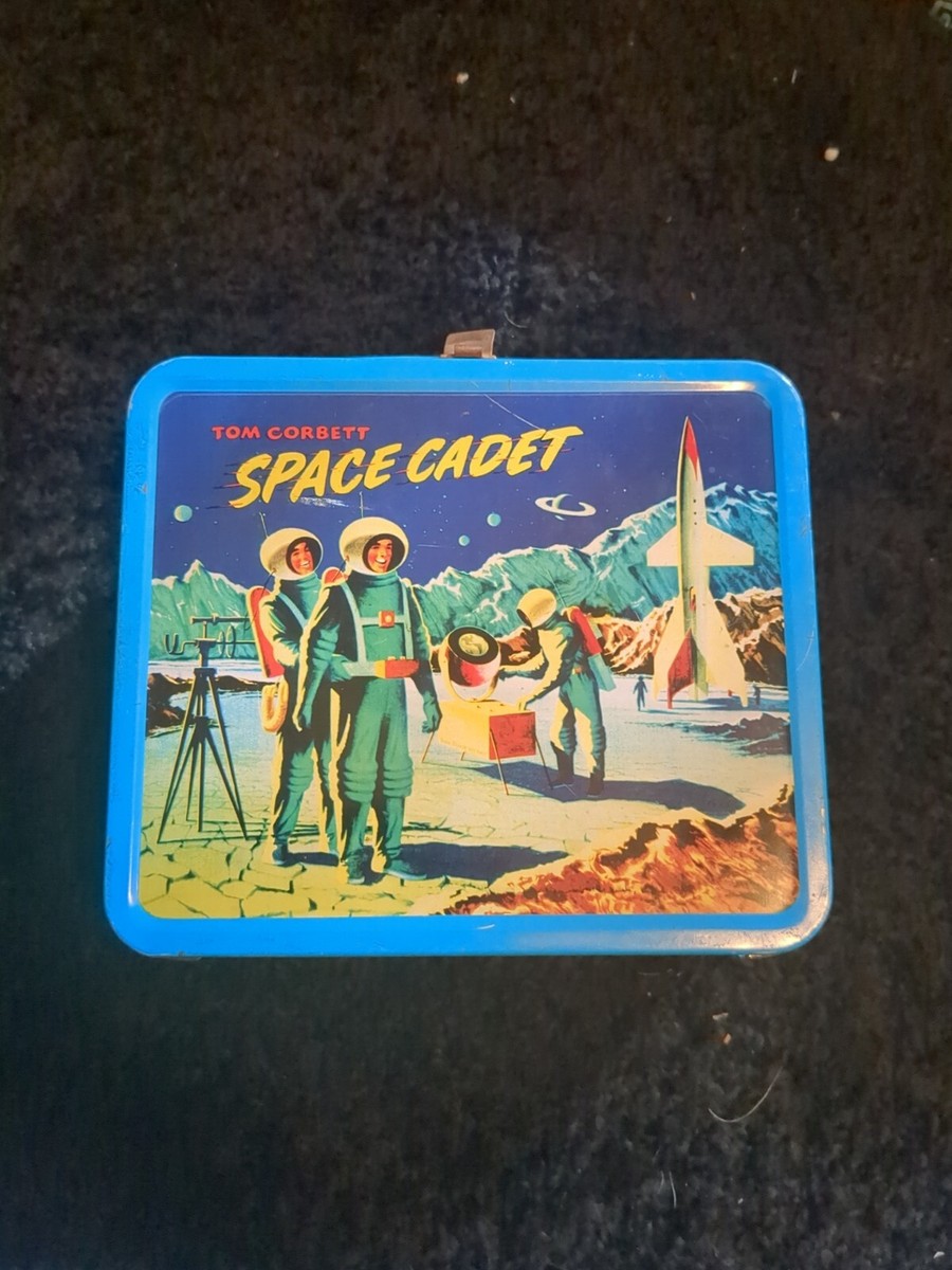 Boîte à Lunch Métal Vintage Space Cadet Avec Thermos - Occasion, Rétro