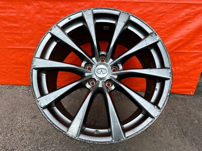 08-13 INFINITI G37 SPORT S - FRONT WHEEL - 19 INCH 19x8.5 FACTORY OEM ...