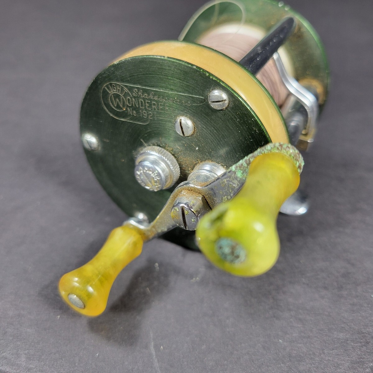 Vintage Shakespeare Light Wondereel No. 1921 Model Fishing Reel | eBay