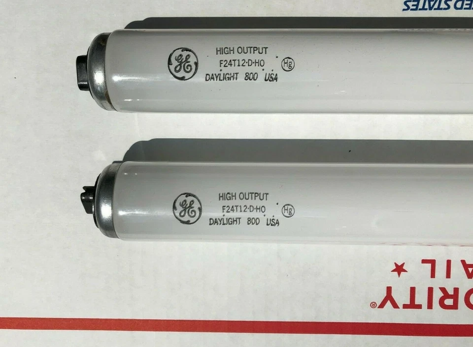 2 new GE 24" H.O. FLUORESCENT light bulb USA 35w daylight F24T12/D/HO sign 10275 - Image 4 of 4