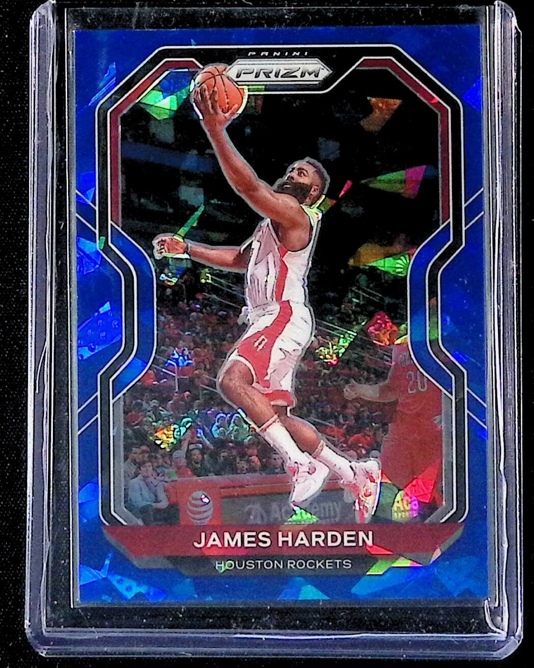 JAMES HARDEN ROCKETS 2020-21 PANINI PRIZM 3112 - BLUE CRACKED ICE /125