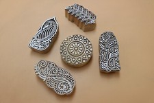 Textile Crafts - Wooden Printing Blocks for DIY Hand crafted printing stamps