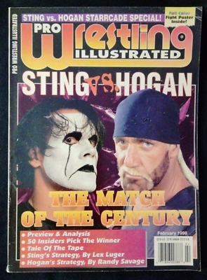 PWI PRO WRESTLING ILLUSTRATED Magazine FEBRUARY 1998 Hulk Hogan