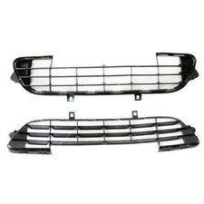 Griglia paraurti Citroen C3 griglia anteriore lifting 05-09 Nero premium