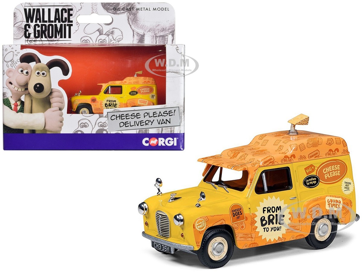 Corgi CC80506 Wallace & Gromit Austin A35 Van - Cheese Please De | Acquisti Online su