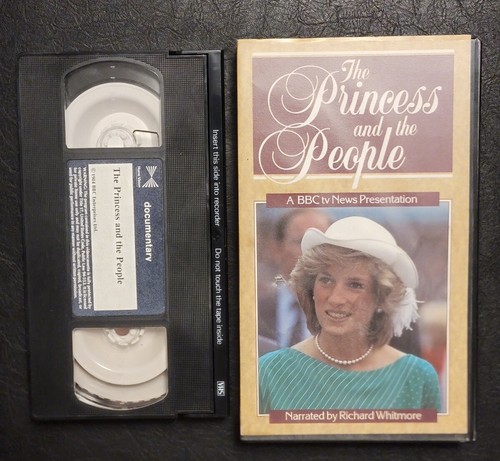 The Princess And The People VHS Tape BBC News Presentation Richard Whitmore - Picture 3 of 3