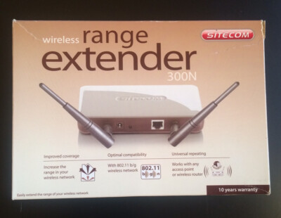 Sitecom WL-330 WLAN Netzwerk 300N Range Extender