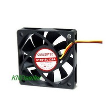 COOLERTEC 60mm 6cm Silent Case CPU Fan Quiet Computer Cooler Heatsink 3Pin 12V