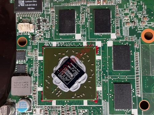 For HP DV7 DV7-2000 Intel PM45 DDR2 Motherboard DAUT3DMB8D0 516294-001 Test Good - Picture 4 of 6