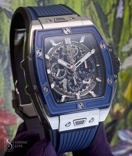 Hublot Spirit of Big Bang 42 Titanium Blue Ceramic 642.NL.7170.RX Complete 2