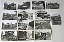 14 photos of ASHBURTON (Devon) station, goods shed etc. – job lot