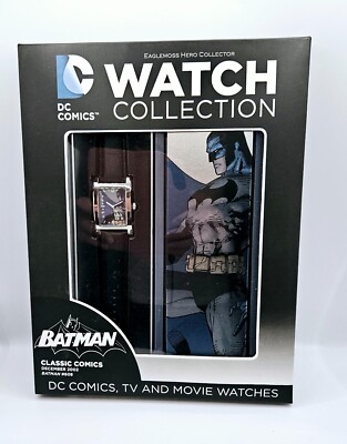 Batman Watch DC Comics Etui Sammlerstück schwarz Geschenk Neu