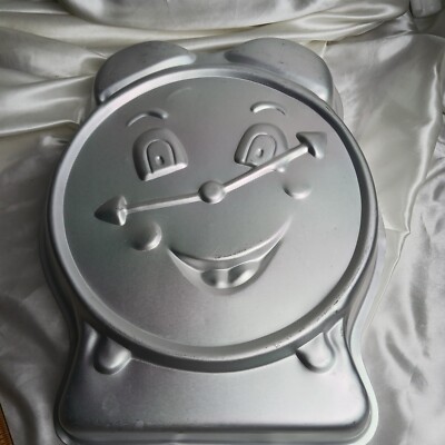 VINTAGE WILTON GOOD TIME ALARM CLOCK CAKE PAN