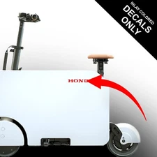 Red Inlays Side Panels Vinyl Decals Overlay Accessories For Honda Motocompacto