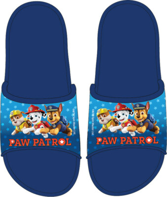 Paw Patrol Badeschlappen / Slides blau 25/26 - 31/32 