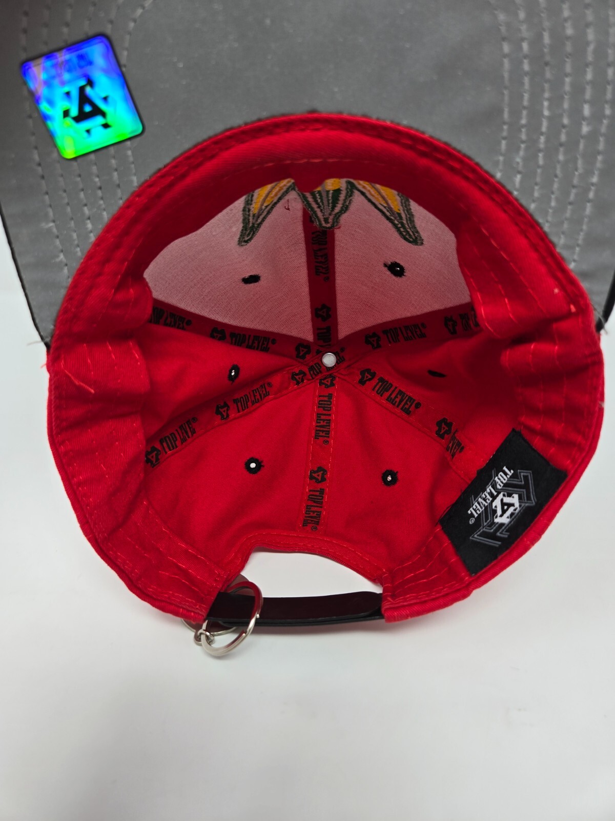 Top Level Marijuana Leaf Multicolor Cap Snapback … - image 8