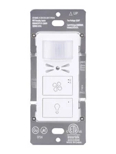 Fan Light Switch with Humidity Sensor + PIR Motion Sensor