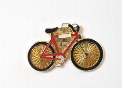 Bicycle 10 Speed Cruiser Touring Road Electric EBike Enamel Pin Lapel Hat Tac