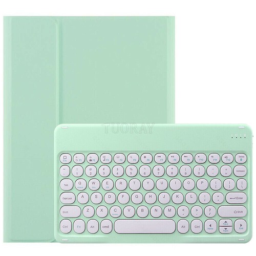 For iPad Mini 1 2 3 4 5 6th Gen 2021 8.3" Bluetooth Keyboard Mouse Leather Case - Picture 26 of 52