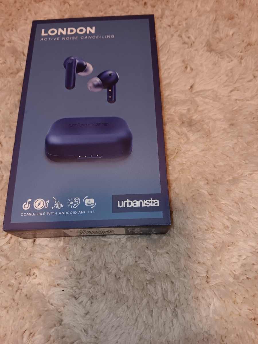 New URBANISTA London Active Noise Canceling Noise Ear Buds With