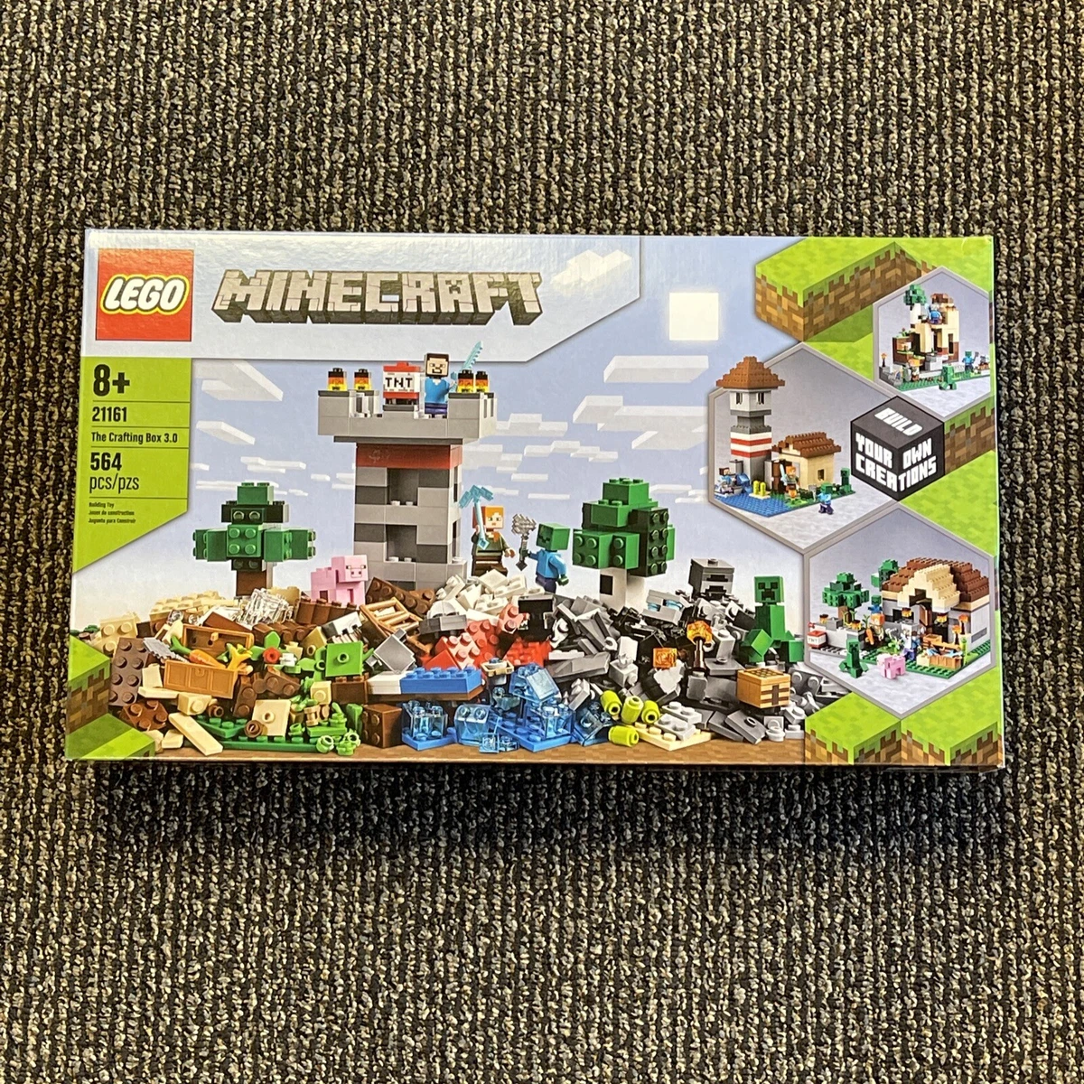LEGO Minecraft The Crafting Box 3.0 21161 Building Set eBay