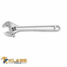8" Heavy Duty Adjustable Wrench by KlassTools