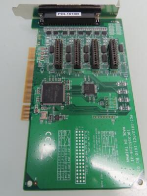 Advantech Corp PCI-1610B-BE Interface Module 4-port RS-232 PCI Comm. Card w/S