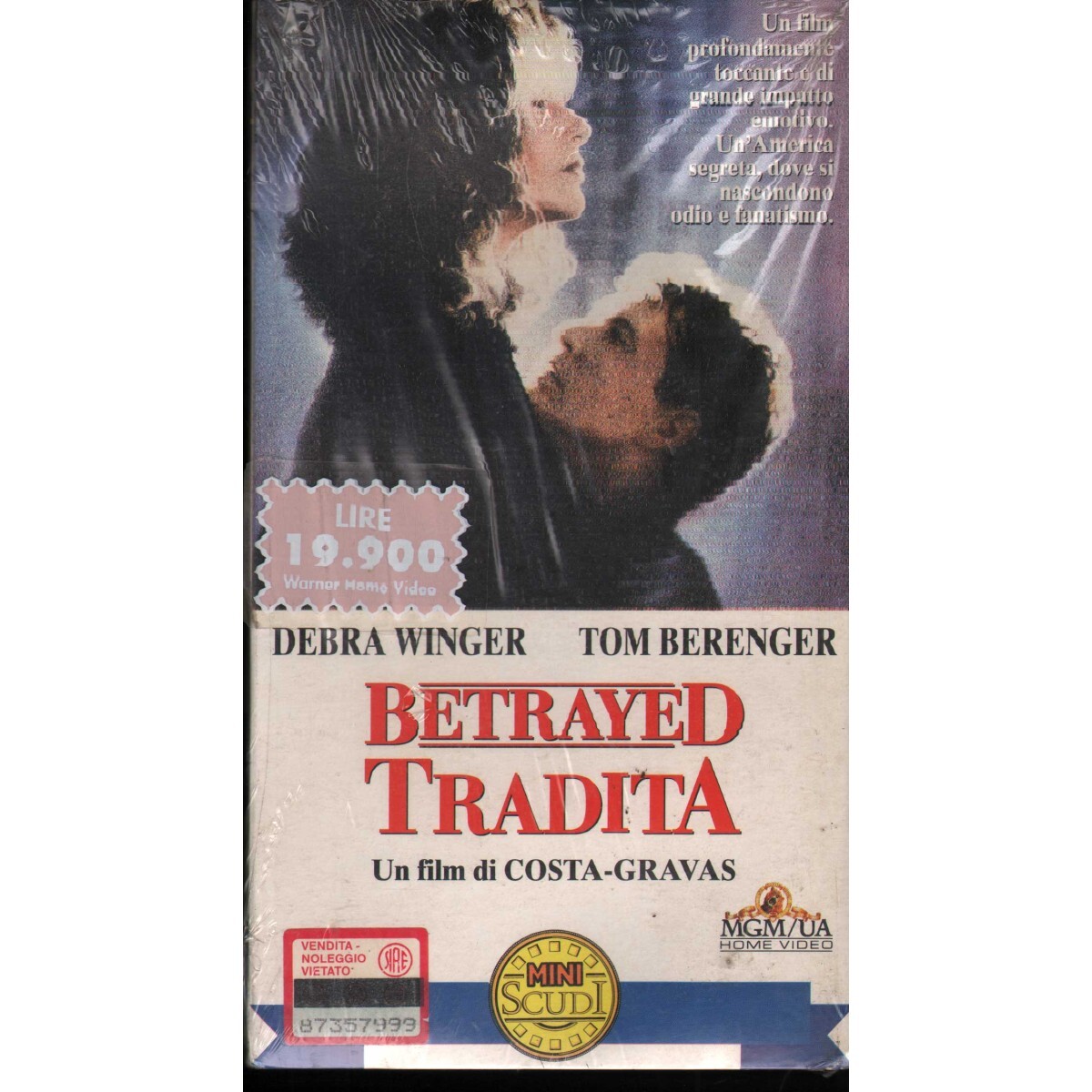 Betrayed - Betrayed VHS Costa-Gavras Univideo - PIV99678 Sealed