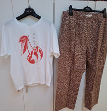 UK(L) M&S  100% Cotton Short Sleeve Long Leg Pyjamas marks & spencer