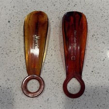 Vintage Plastic Tortoise Shell Shoe Horn Set Of 2 Salt Lake City Hotels