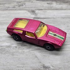 Vintage Matchbox Superfast No 32 1972 Maserati Bora Green Base Doors Open