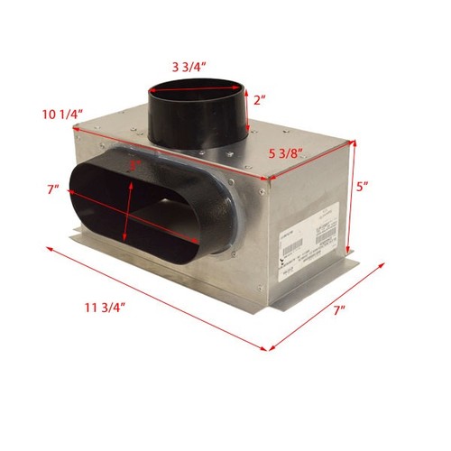Larson Boat Air Conditioning Junction Vent Box 229800509 | Aluminum - 第 4/5 張圖片