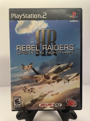 Rebel Raiders: Operation Nighthawk (PlayStation 2, PS2) w/Manual Tested
