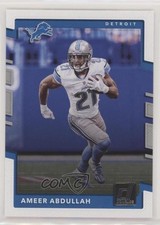 2017 Panini Donruss Ameer Abdullah #178 0f6