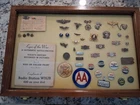 Estate WW2 WW1 Military Pin Memorabilia Badge Sterling Silver Lot Junk Drawer