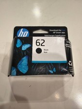 Genuine HP 62 Black Ink Cartridge 200 pages C2P04AN Original Exp Apr 24