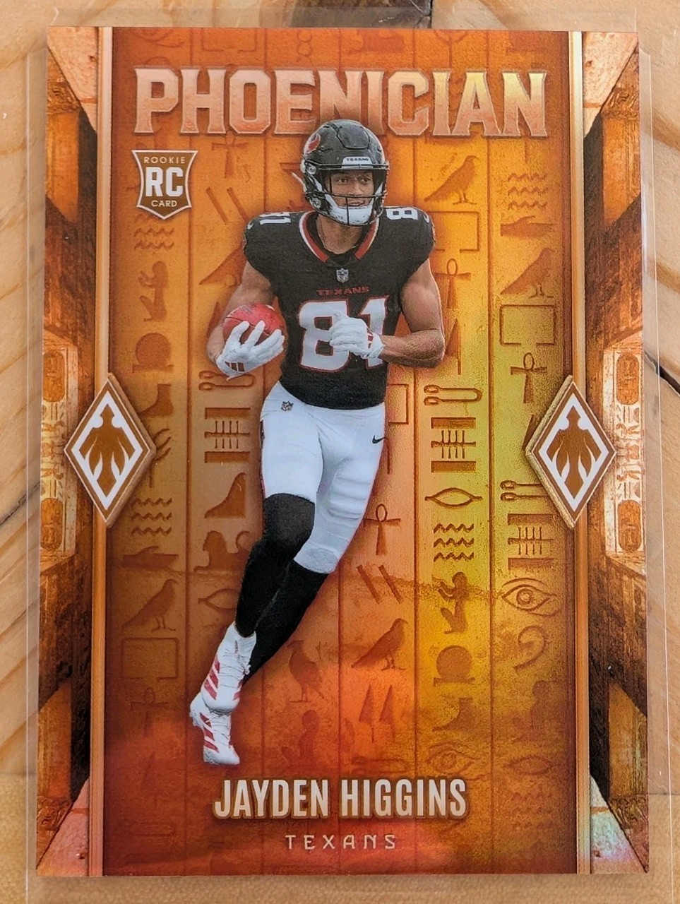 2025 Panini Phoenix - Phoenician Jayden Higgins #7 (RC)