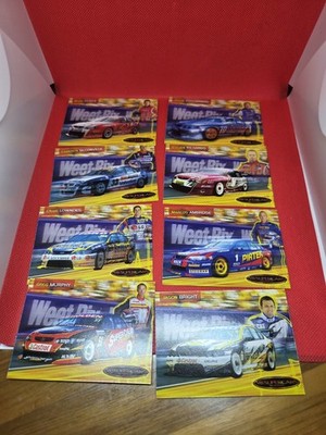 Weet Bix V8 Supercars 2005 set of 8 cards