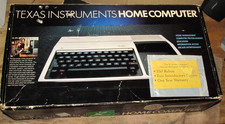 Vintage Texas Instruments TI-99/4A Computer In Original Box