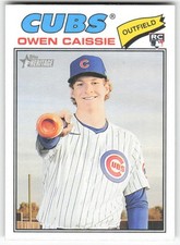 OWEN CAISSIE - Pick Your Cards - Build Your Own Lot! CHICAGO CUBS