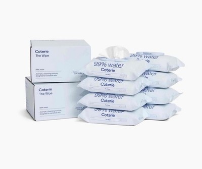 Sale ~ Coterie Baby Wipes, 8 Pack, 448 Count (No Box) See details