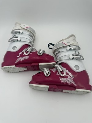 Girls Skis Boots Lange Starlet Mondo 22.5 / 268mm / US 4.5 - 5.5 Pink White