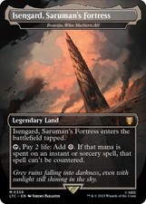Isengard Sarumans Fortress - (Boseiju Who Shelters All) - NM - MtG
