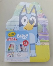 Crayola 04-1235 Bluey Art Kit for Kids 45 Piece