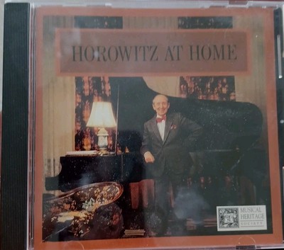 Horowitz At Home by Vladimir Horowitz (1998, CD, Musical Heritage Society)